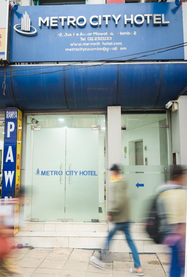 Metro City Hotel Colombo Exterior photo